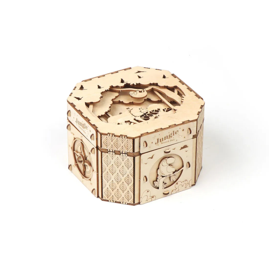 DIY Jungle Secret Treasure Box