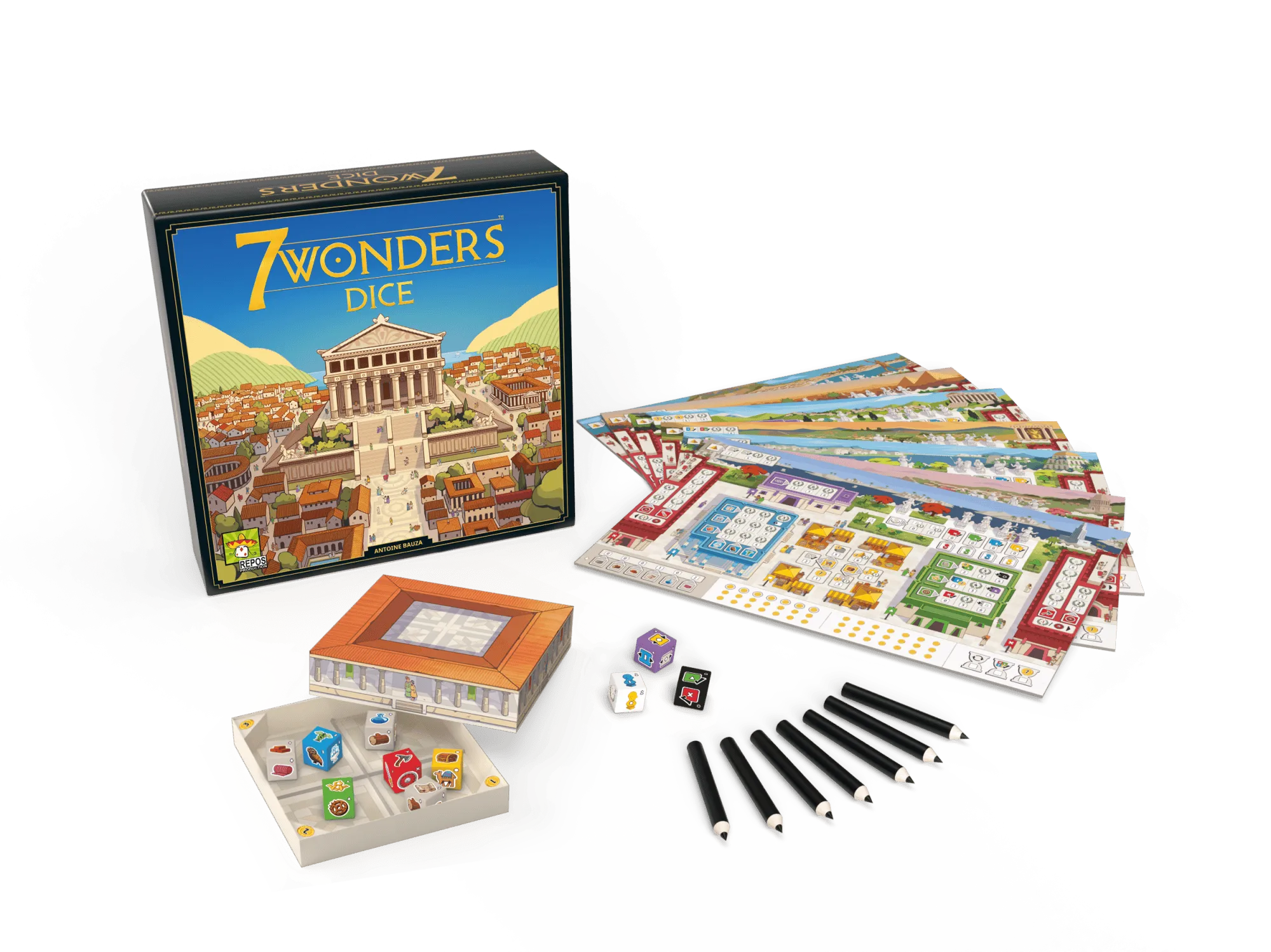 Brain Games LV 7 Wonders Dice - EN