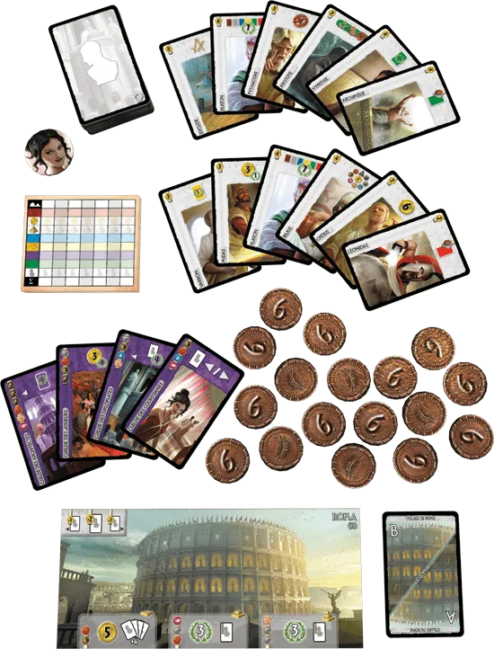 N/A Boardgame 7 Wonders Leaders Nordic V2