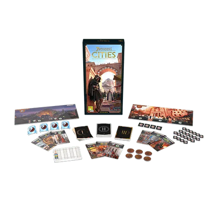 Brain-Games.lv galda spēles 7 Wonders (Second Edition): Cities (paplašinājums)
