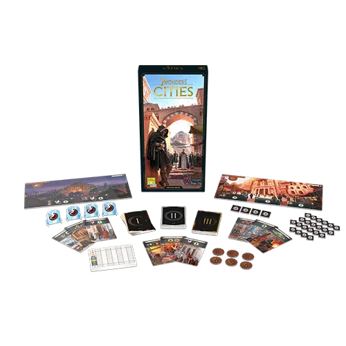 Brain-Games.lv galda spēles 7 Wonders (Second Edition): Cities (paplašinājums)