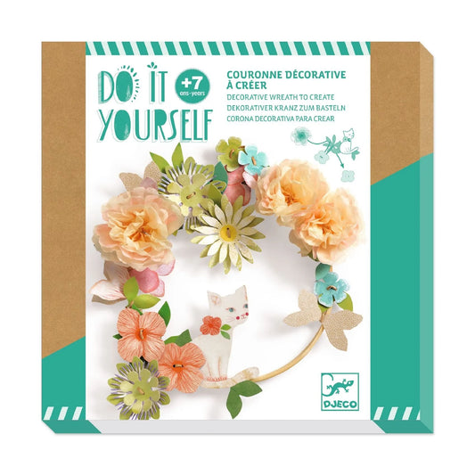DIY - Floral wreath - Dahlia