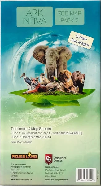 Ark Nova Zoo Map Pack 2