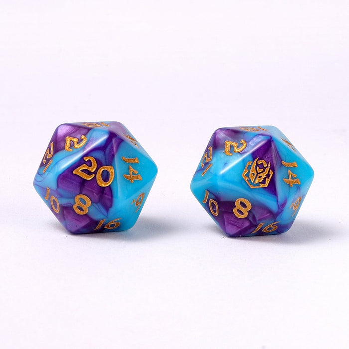 Brain Games LV 8 Piece RPG Dice Set Banshees Wail