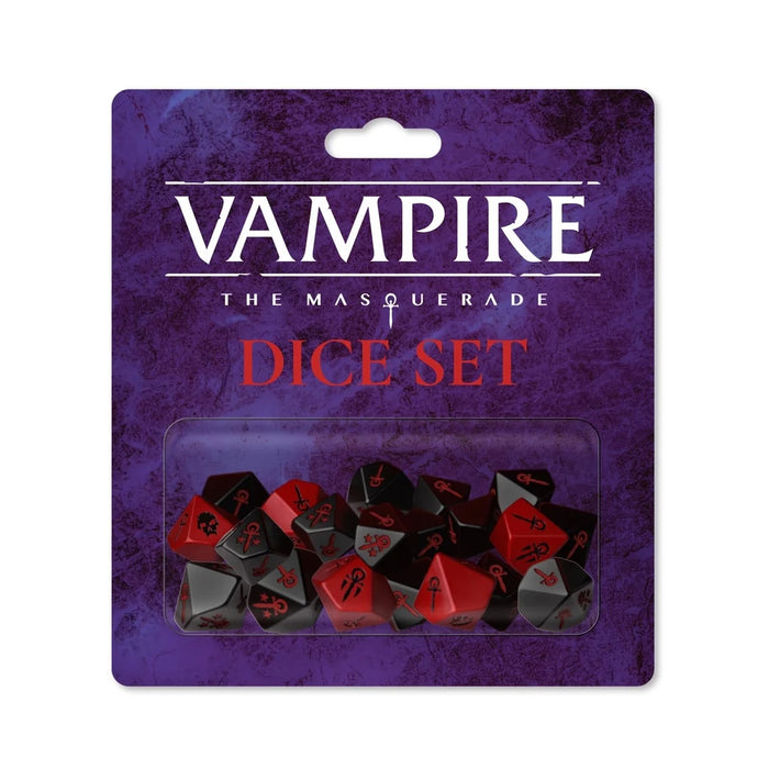 Vampire: The Masquerade Dice Set/Kauliņu komplekts
