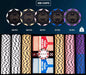 Poker set in black case 300 chips