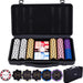 Poker set in black case 300 chips