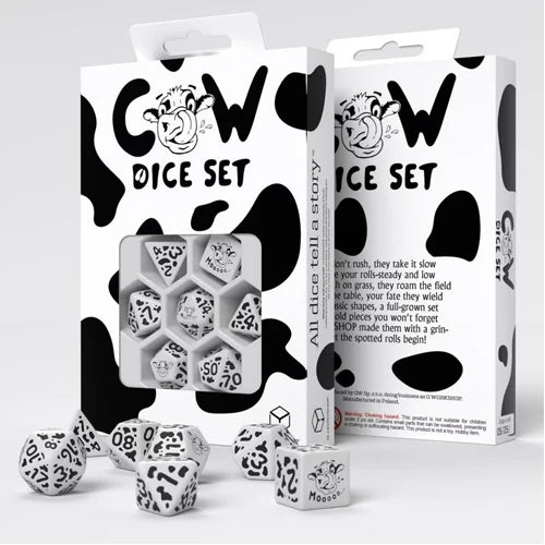 Cow Dice Set: MOOzilla