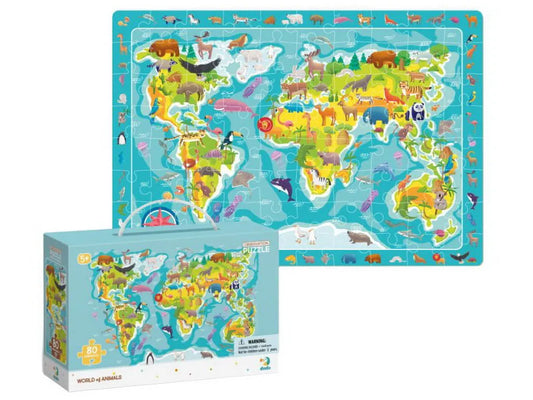 Observation Puzzle World of Animals