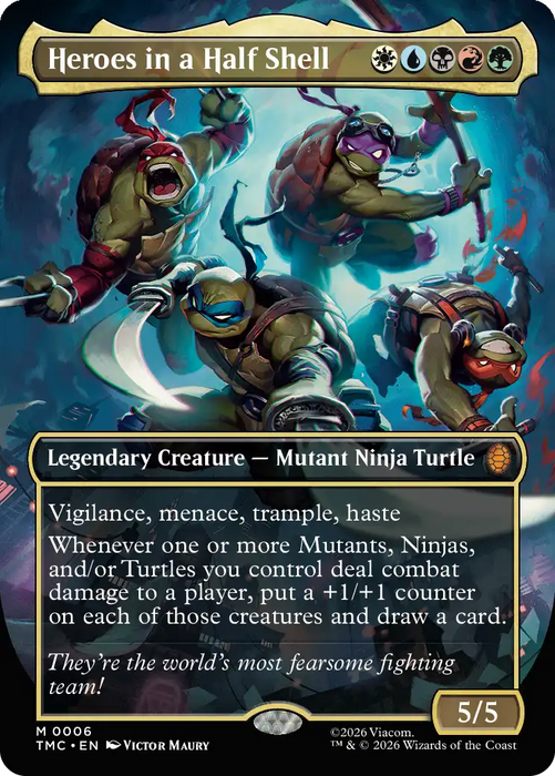 Magic: The Gathering - TMNT Commander Deck-komandieris