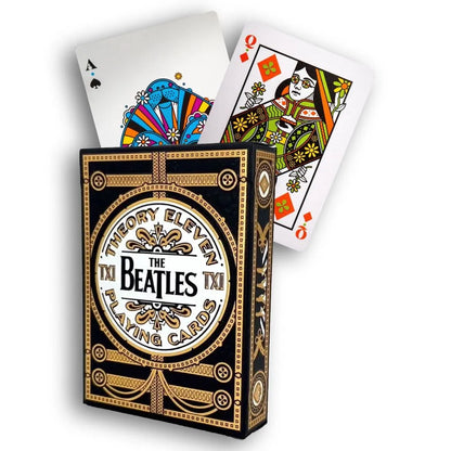 THEORY11 THE BEATLES SPECIAL EDITION - BLACK PLAYING CARDS