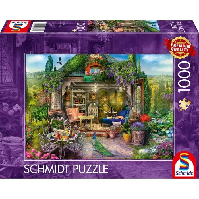 Brain Games LV A dream garden shed among the vineyards, 1000 pcs