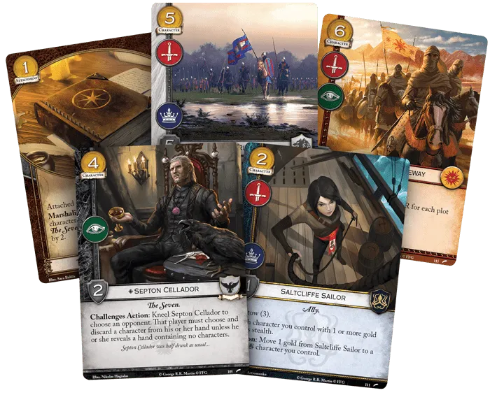 Brain-Games.lv galda spēles A Game of Thrones: The Card Game - Someone Always Tells (paplašinājums)