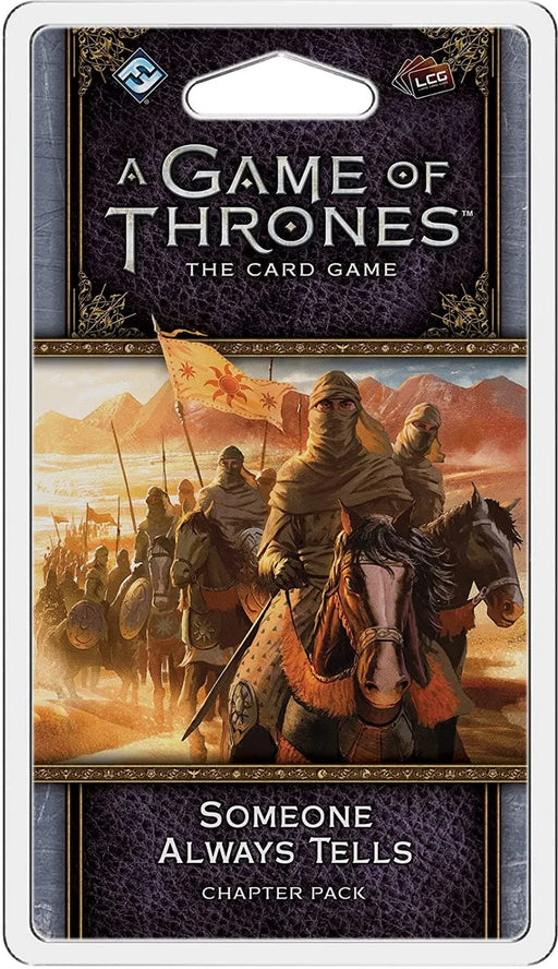 Brain-Games.lv galda spēles A Game of Thrones: The Card Game - Someone Always Tells (paplašinājums)