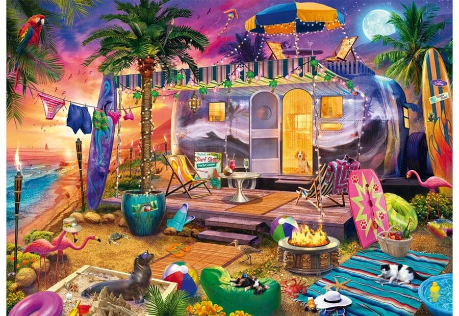 Brain Games LV A mobile home by the beach
