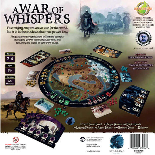 Brain Games LV galda spēles A War of Whispers (2nd Edition)