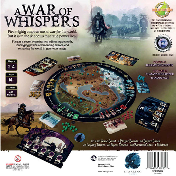 Brain Games LV galda spēles A War of Whispers (2nd Edition)