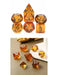 Brain Games LV Acrylic Dice Set (7) Honey