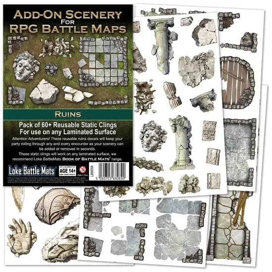 n/a Modeļi Add On Scenery for RPG Maps Ruins