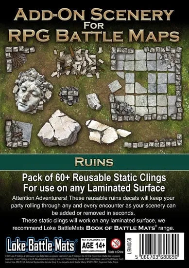 n/a Modeļi Add On Scenery for RPG Maps Ruins