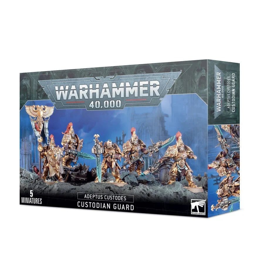 Games Workshop ADEPTUS CUSTODES: CUSTODIAN GUARD