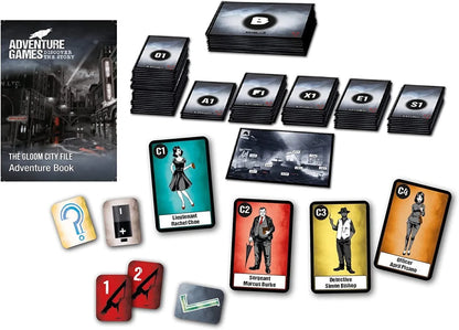 Brain Games LV galda spēles Adventure Games - The Gloom City Files