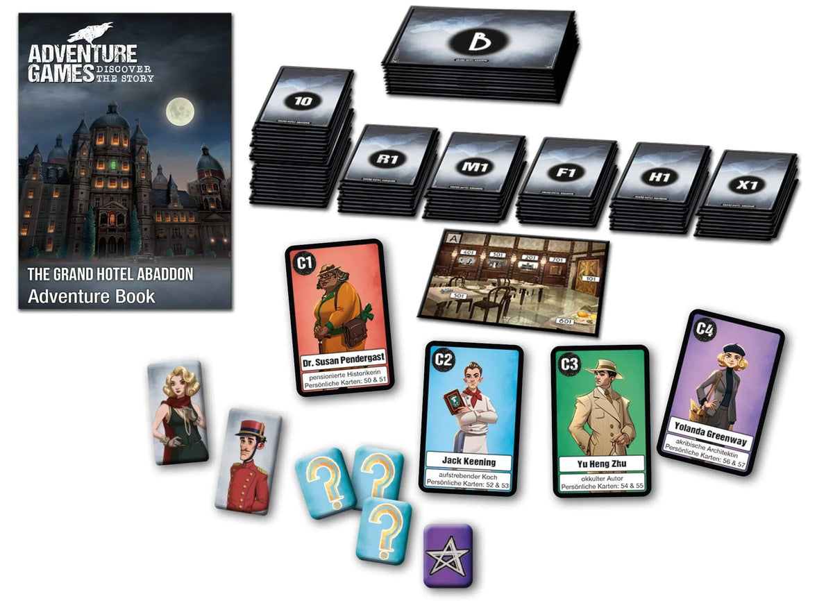 Brain Games LV galda spēles Adventure Games - The Grand Hotel Abaddon