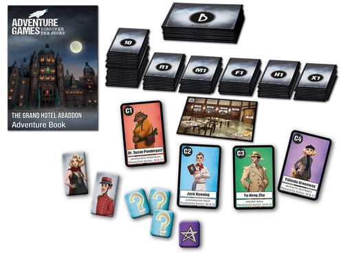 Brain Games LV galda spēles Adventure Games - The Grand Hotel Abaddon