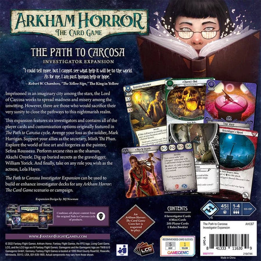 Brain Games LV galda spēles AH Card Game: Path to Carcosa Investigator
