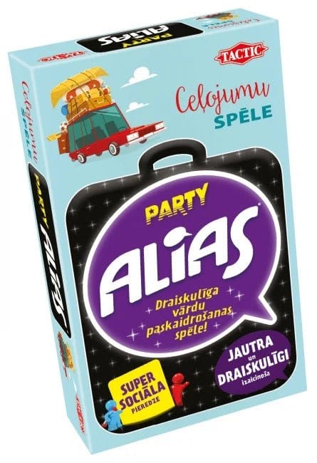Brain-Games.lv galda spēles Alias Party ceļojumu