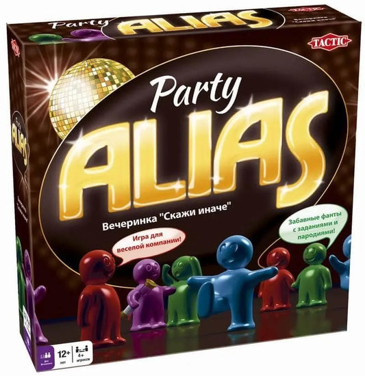 Brain-Games.lv galda spēles Alias Party RU