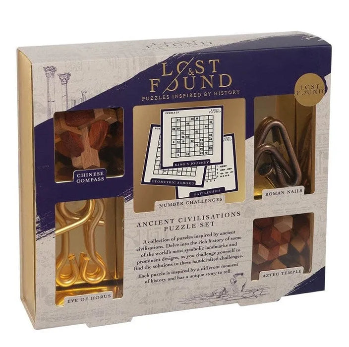n/a n/a Ancient Civilisations 5-Puzzle Set