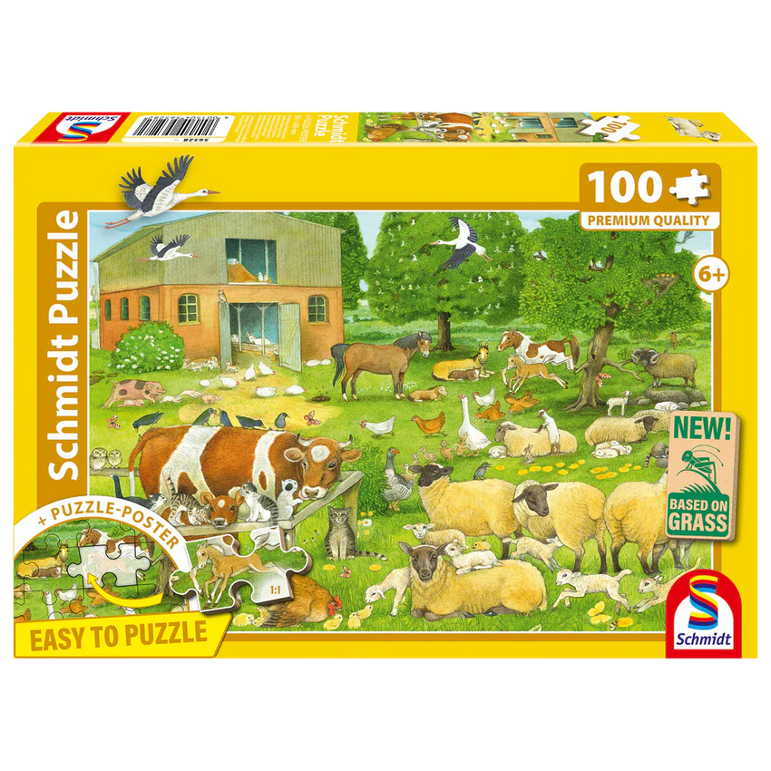 Brain Games LV Animal families on the farm