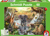 Brain Games LV Animals in Africa, 60 pcs