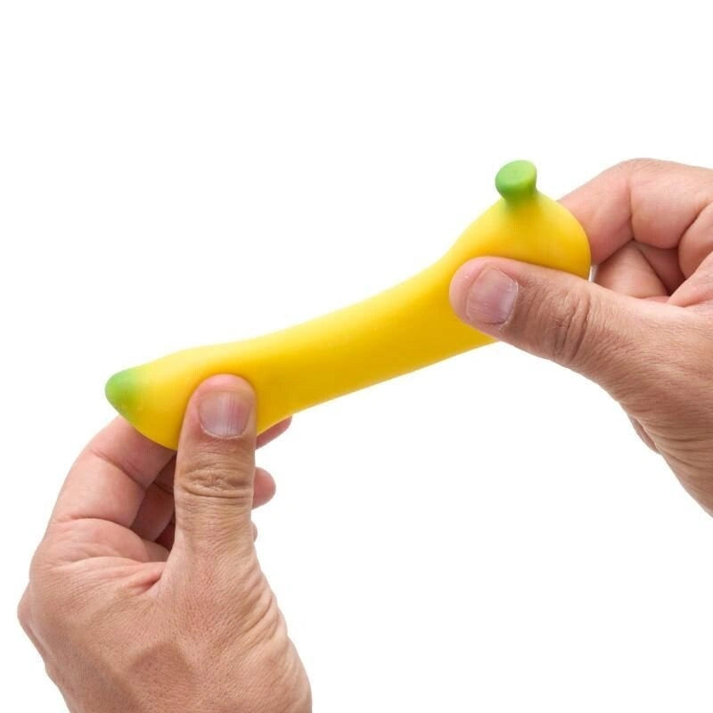 Anti-stress toy - Stretchy sand banana mini