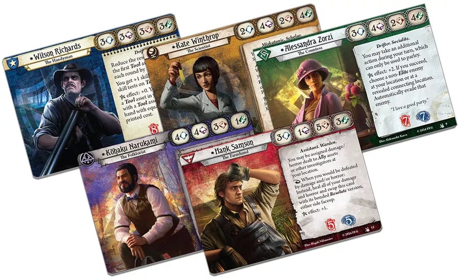 n/a n/a Arkham Horror LCG: Feast of Hemlock Vale Investigator expansion ( paplašinājums)