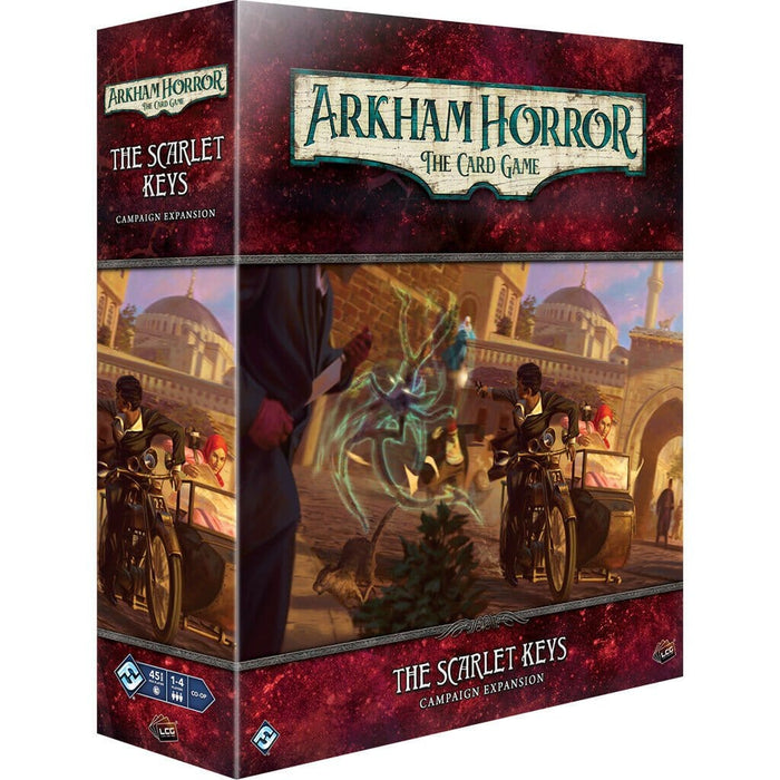 n/a galda spēles Arkham Horror Living Card Games: The Scarlet Keys, Campaign Expansion (Paplašinājums)