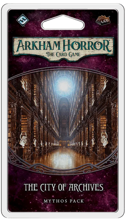 Brain-Games.lv Arkham Horror: The Card Game - City of Archives (paplašinājums)