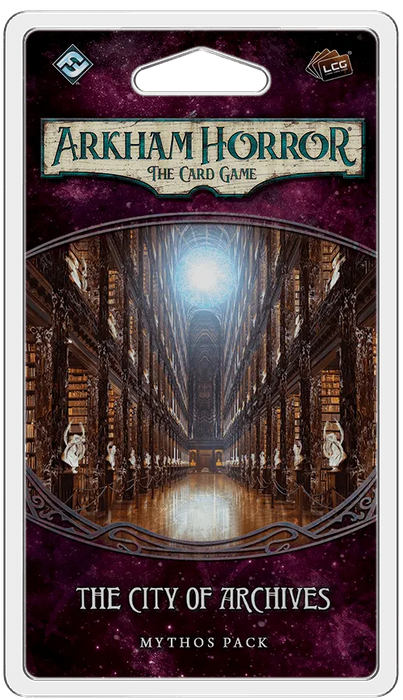 Brain-Games.lv Arkham Horror: The Card Game - City of Archives (paplašinājums)
