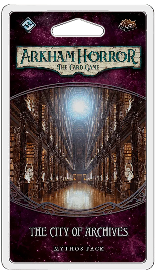 Brain-Games.lv Arkham Horror: The Card Game - City of Archives (paplašinājums)