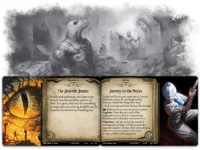 Brain-Games.lv galda spēles Arkham Horror: The Card Game - The Depths of Yoth (paplašinājums)