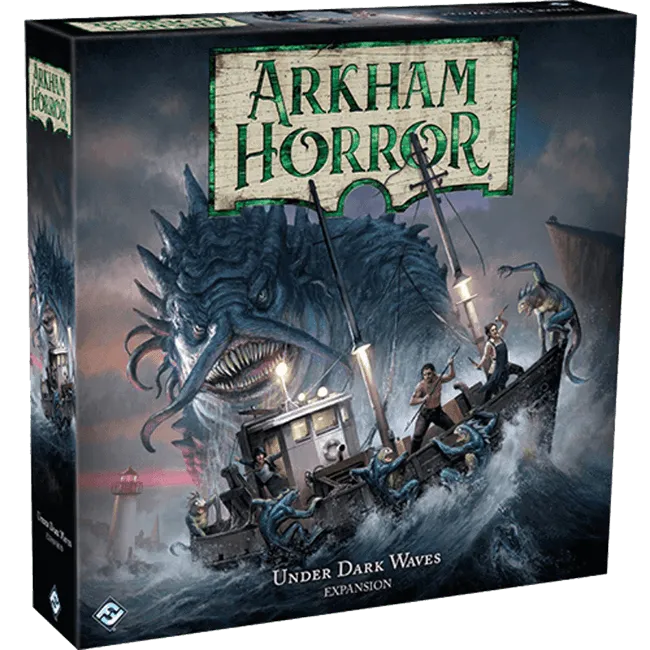 Brain-Games.lv Arkham Horror (Third Edition): Under Dark Waves (paplašinājums)