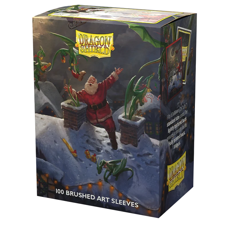 Dragon Shield: Brushed Art Christmas 2023 (100)