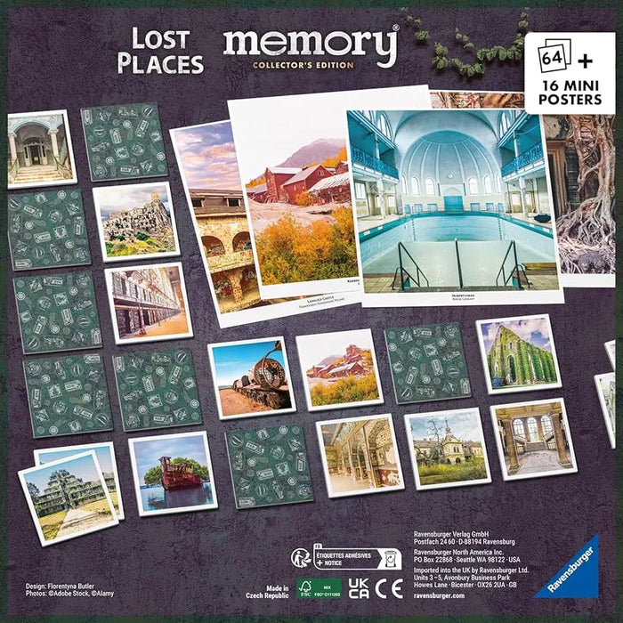 Brain Games LV Atmiņu spēle - Lost Places