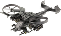 Brain Games LV Mēroga modelis Avatar: Scorpion Gunship, Premium Series metāla konstruktors