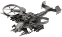 Brain Games LV Mēroga modelis Avatar: Scorpion Gunship, Premium Series metāla konstruktors