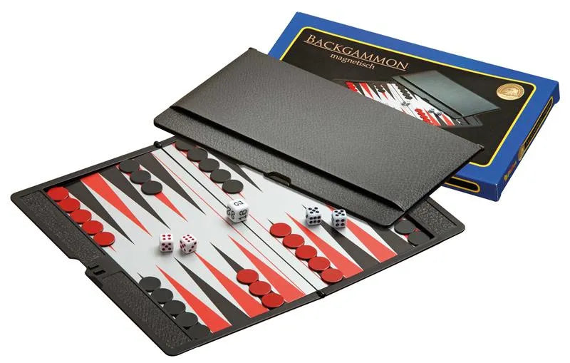 Brain-Games.lv Backgammon, Reisespiel, magnetisch