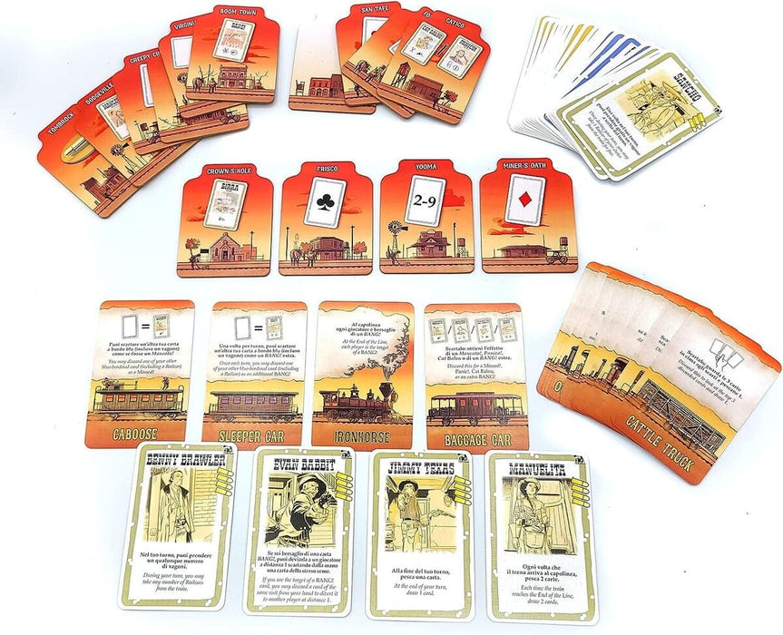 n/a Board Games Bang! The great train robbery