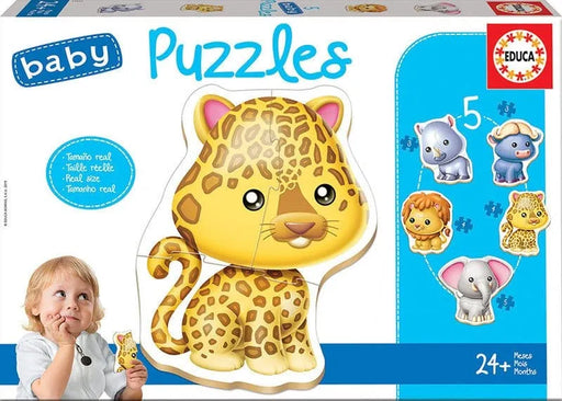 Brain Games LV Puzles Bērnu Puzle - Wild Animals