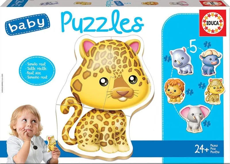 Brain Games LV Puzles Bērnu Puzle - Wild Animals